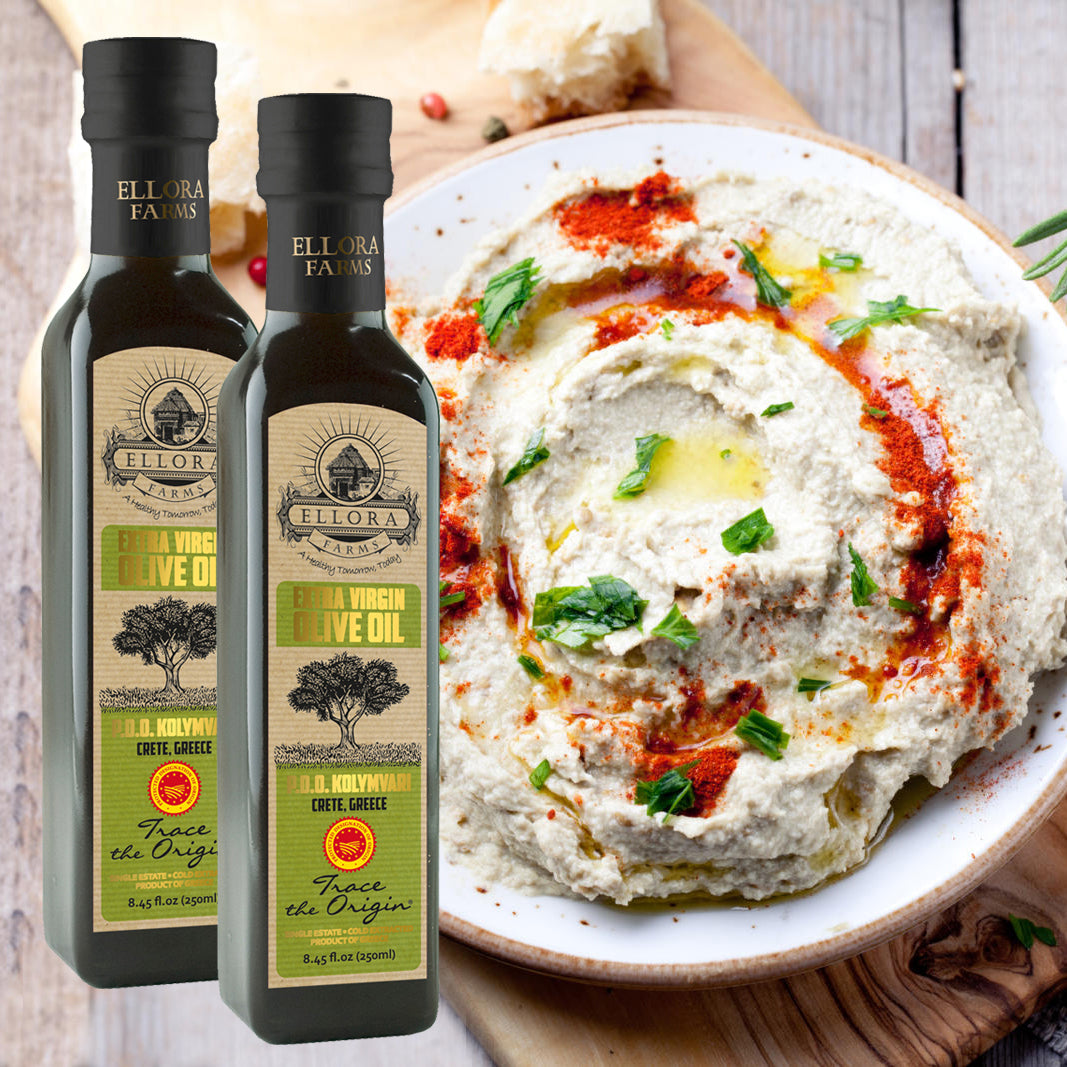 Ellora Farms, Organic and PDO Single Estate Extra Virgin Olive Oil, 8.45 Oz. Combo