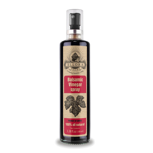 Aged Balsamic Vinegar, Glass Spray, Clog Free Glass Bottle, Greece, 3.38 oz. - ELLORA FARMS