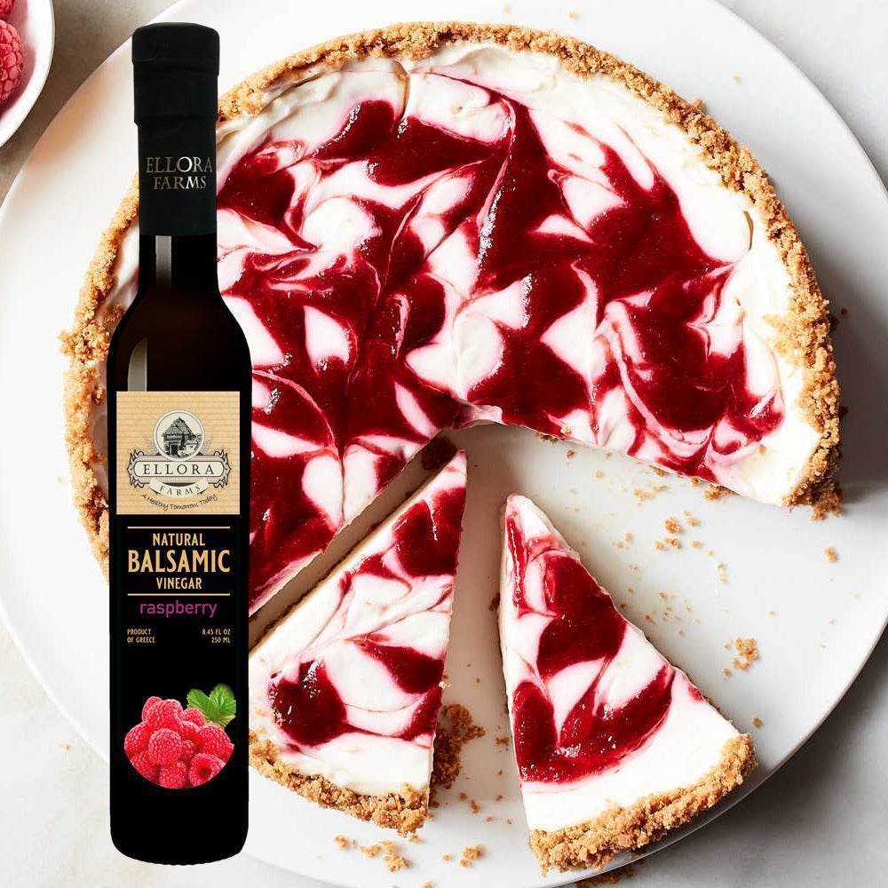 Raspberry and Orange Infused Balsamic Vinegar, Combo Pack, Greece, 8.5 oz. Each - ELLORA FARMS