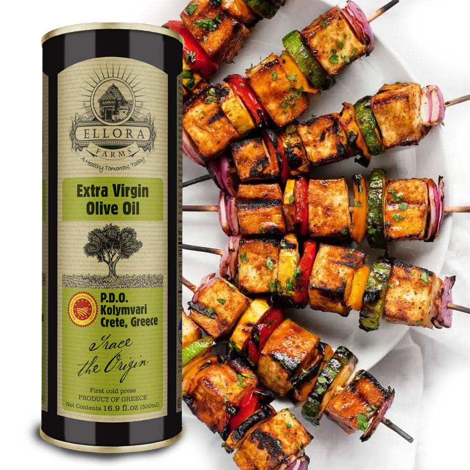 Single Estate PDO Greek Extra Virgin Olive Oil, Traceable, 16.9 Oz. Tin - ELLORA FARMS