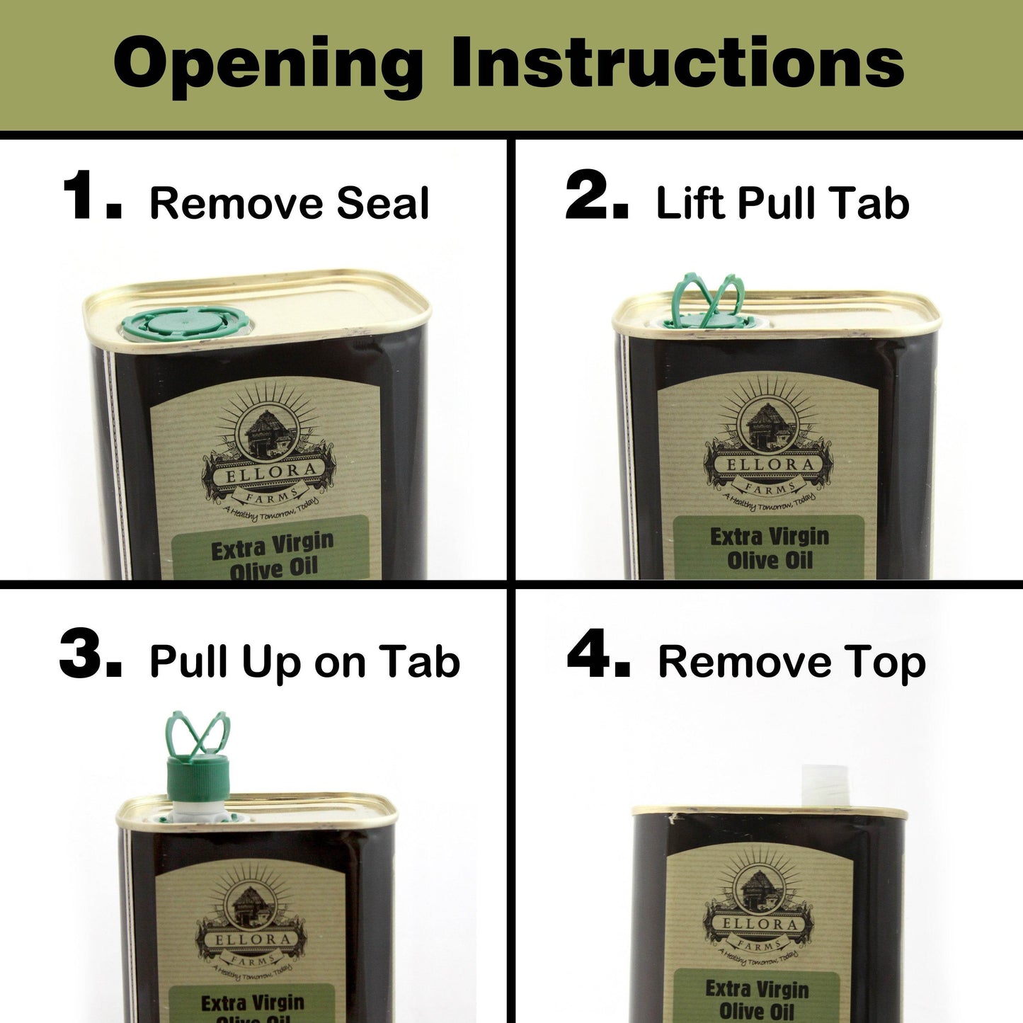 Traceable Single Estate Greek Extra Virgin Olive Oil, Kosher & PDO Certified, 33.8 + 8.5 oz. Combo - ELLORA FARMS