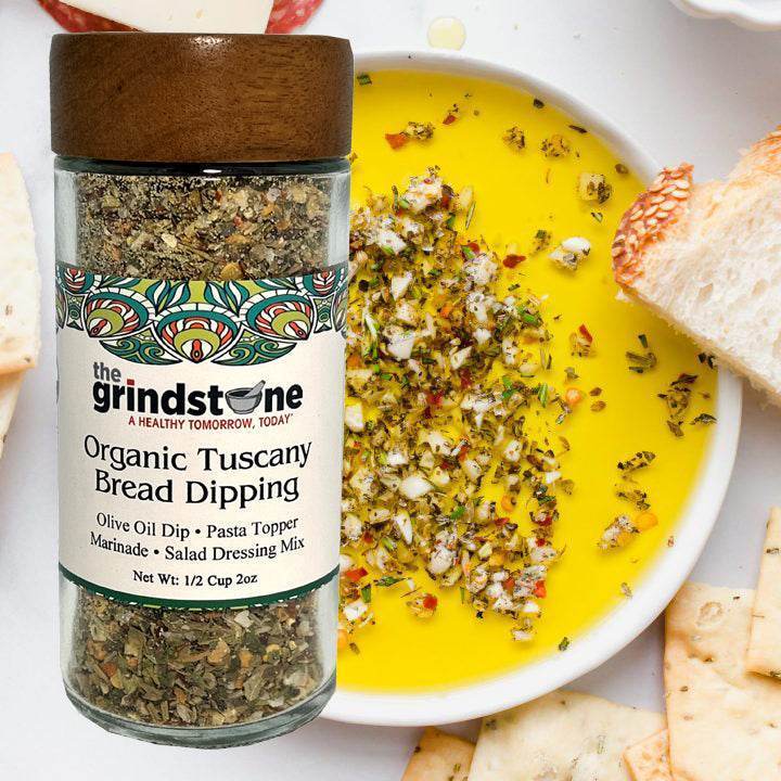 Combo Pack, Single Estate Greek Extra Virgin Olive Oil, 5O0Mmml and Organic Tuscany Bread Dipping Mix - ELLORA FARMS