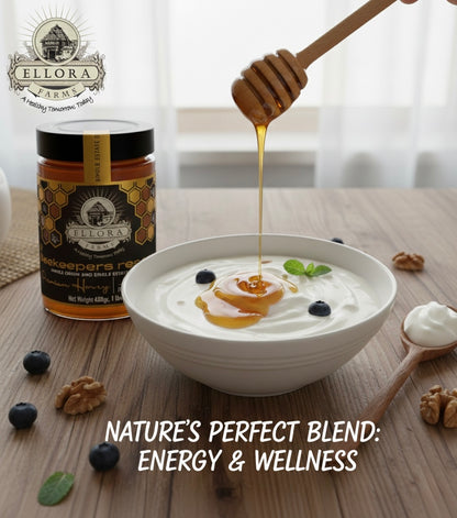 Single Estate PDO Greek Honey, Beekeepers Reserve, Pine & Thyme Honey, 450g