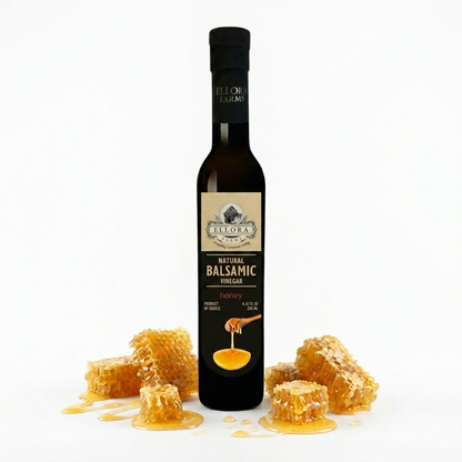 Greek Honey Infused Balsamic Vinegar, Thick & Smooth, Greece, 8.5 oz.