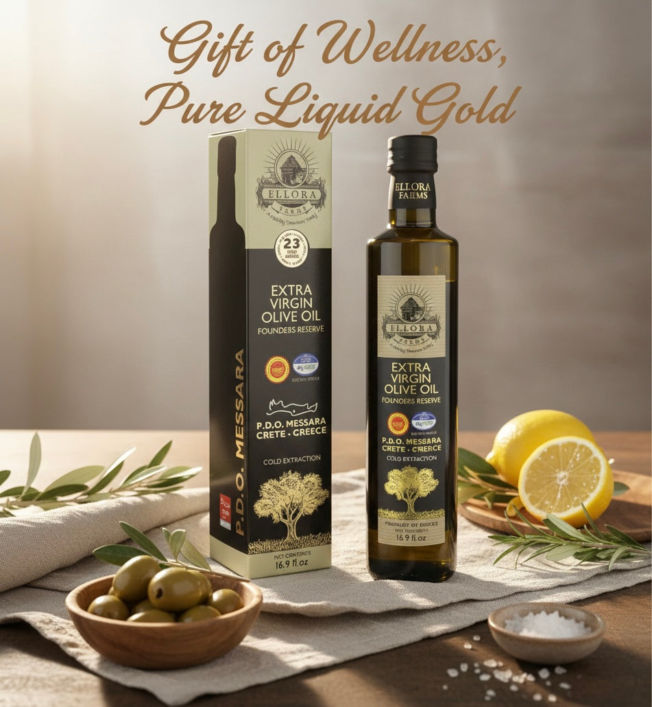 Gold Medal Winner Extra Virgin Olive Oil, Certified PDO Messara