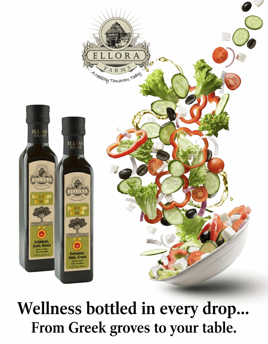 Traceable Single Estate Extra Virgin Olive Oil, Certified PDO and Kosher Ek, 8.45 Oz