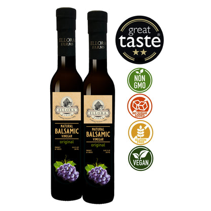 Plain Balsamic Vinegar, Original & Natural, No Additives, 8.5 oz. Each