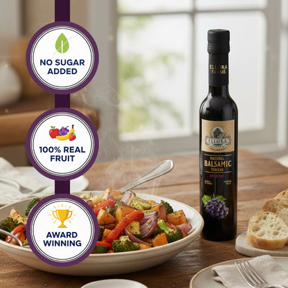 Plain Balsamic Vinegar, Original & Natural, No Additives, 8.5 oz. Each