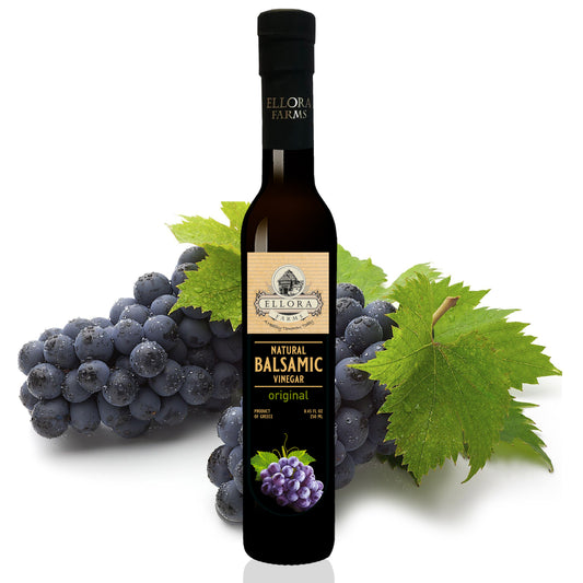 Plain Balsamic Vinegar, Original & Natural, No Additives, 8.5 oz. Each