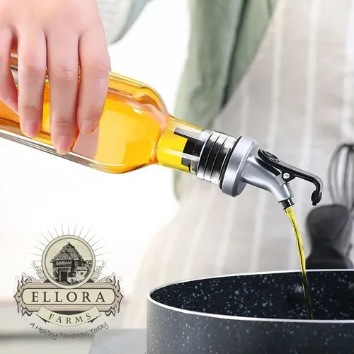Glass Bottle Olive Oil Dispenser & Vinegar Dispenser Glass Bottle